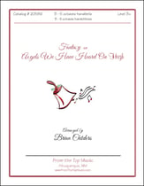 Fantasy on Angels We Have Heard on High Handbell sheet music cover